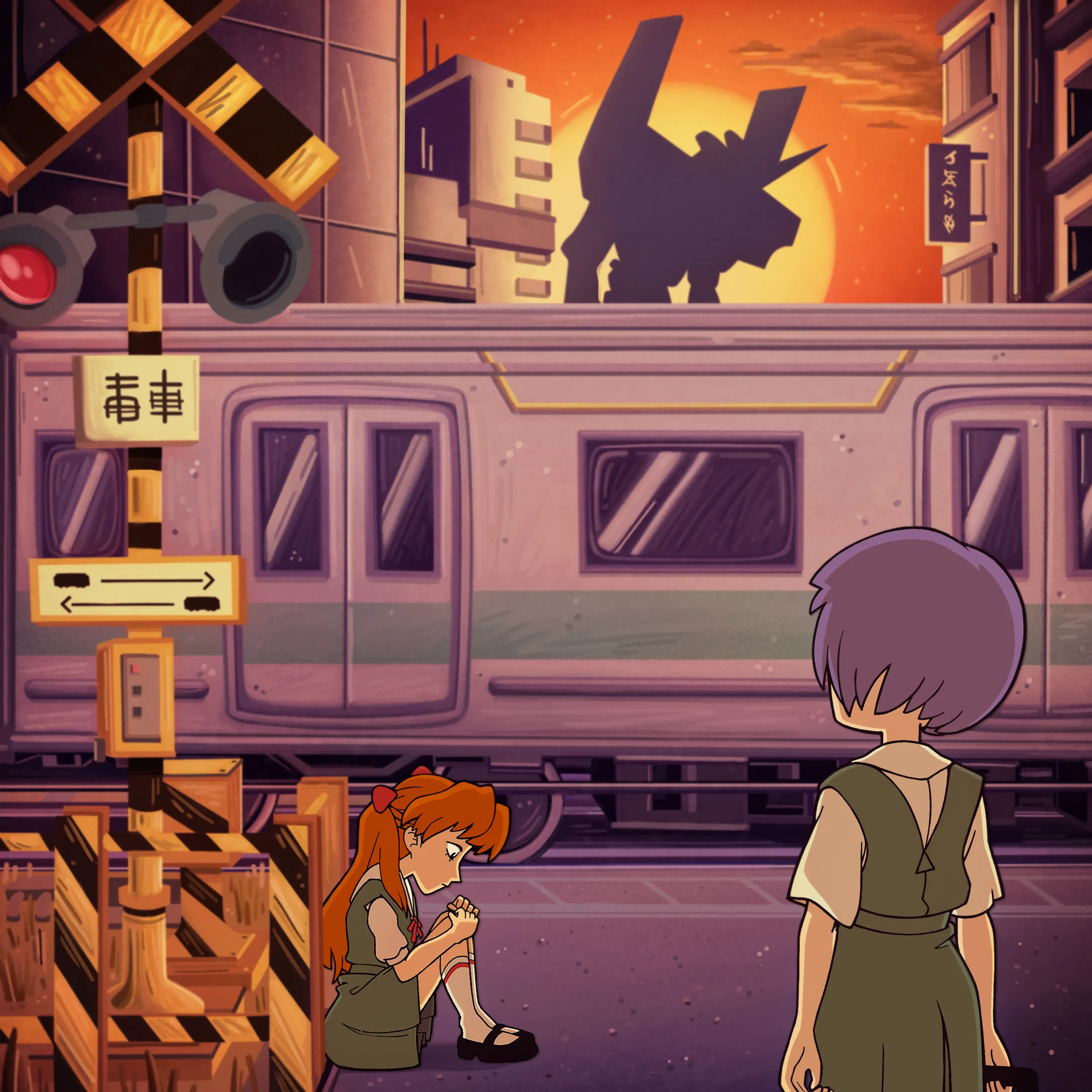 Evangelion Sunset