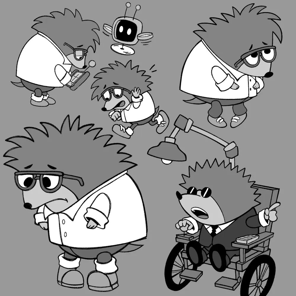 Joeys Hedgehog Character