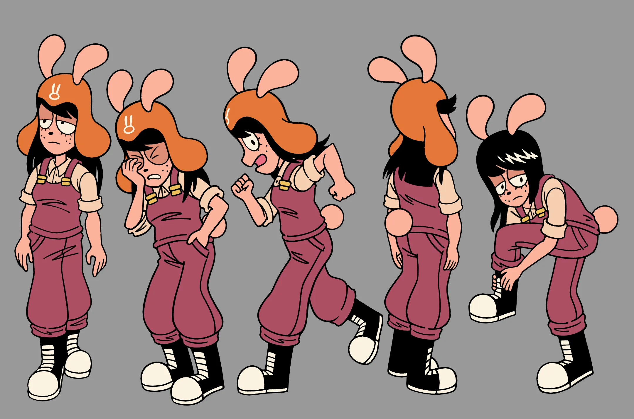 Nora Model Sheet